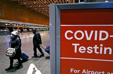 us to drop covid test for travellers|U.S. to end COVID.